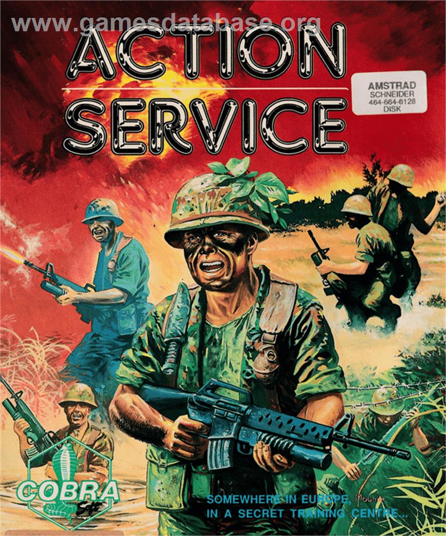 Action Service - Amstrad CPC - Artwork - Box